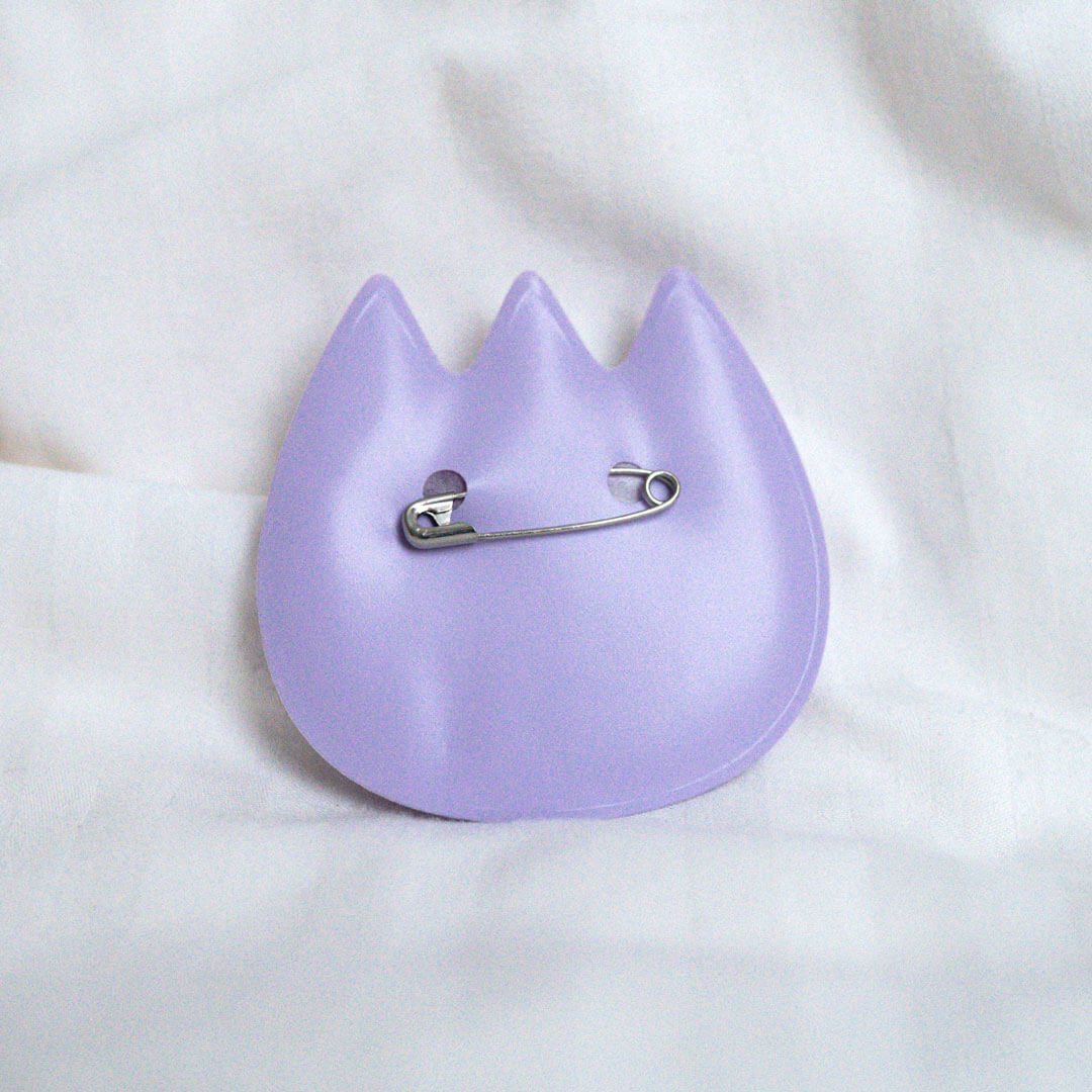 Aaah Tulip Badge Art (Lilac)