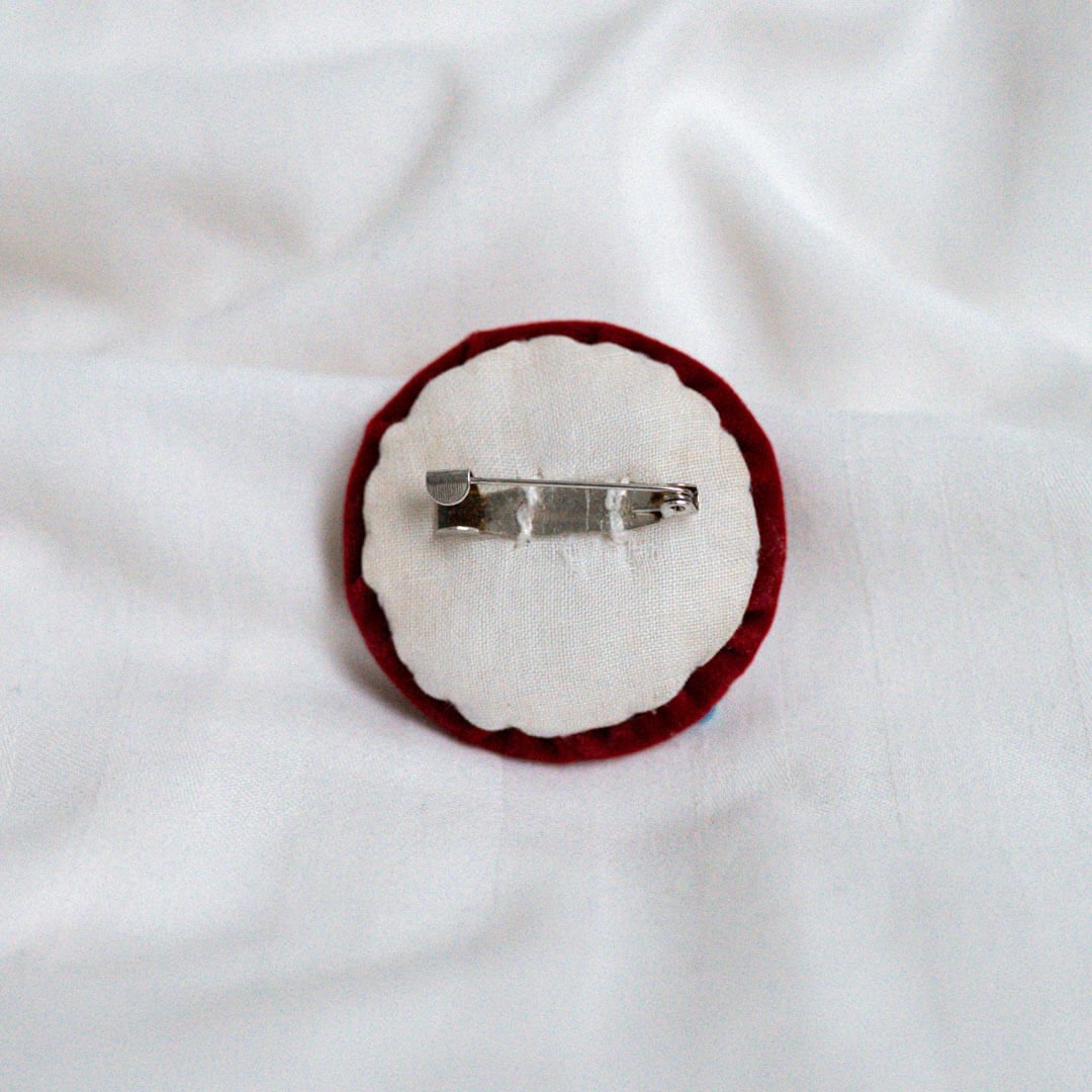 Handmade Cat Brooch