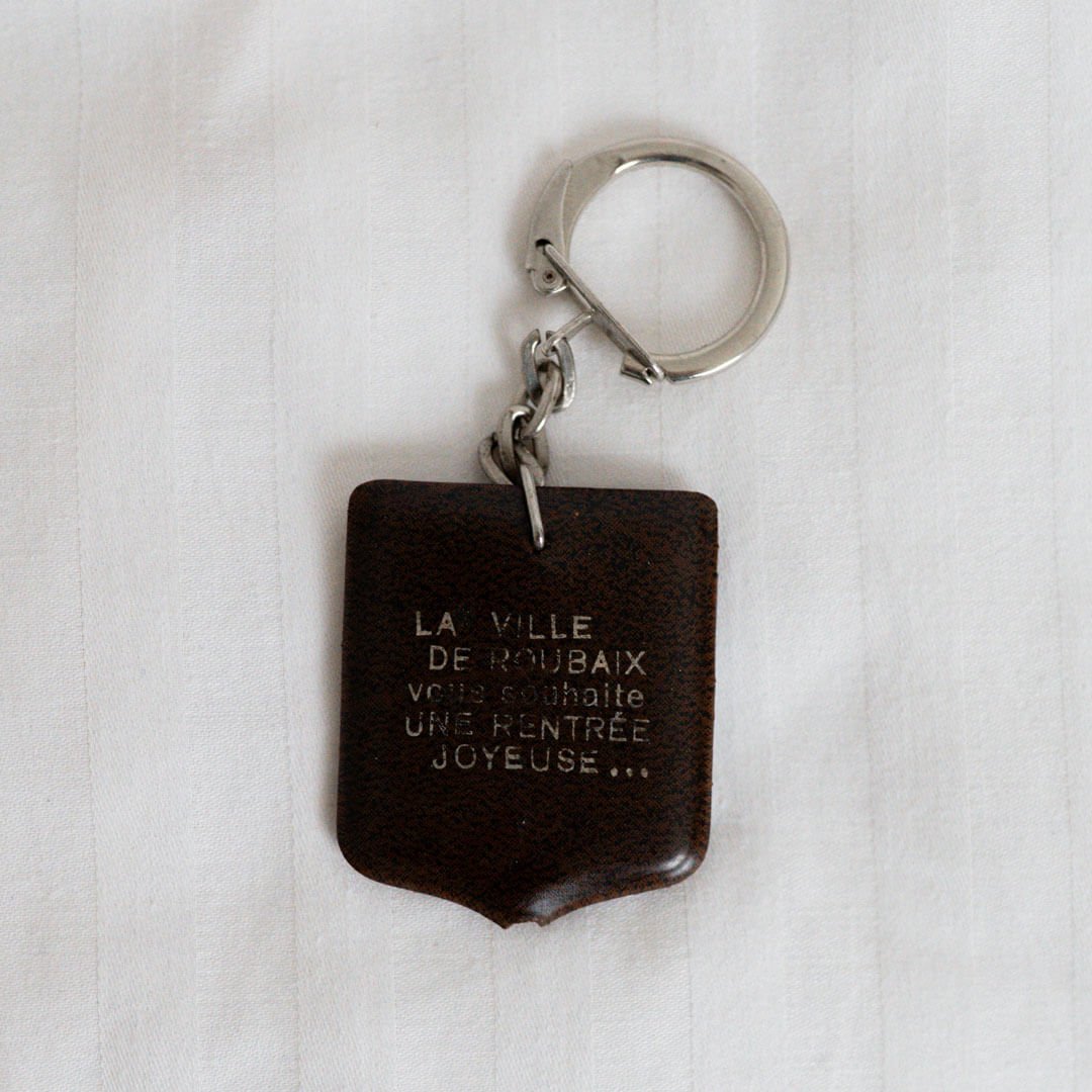 Vintage Leather Keychain
