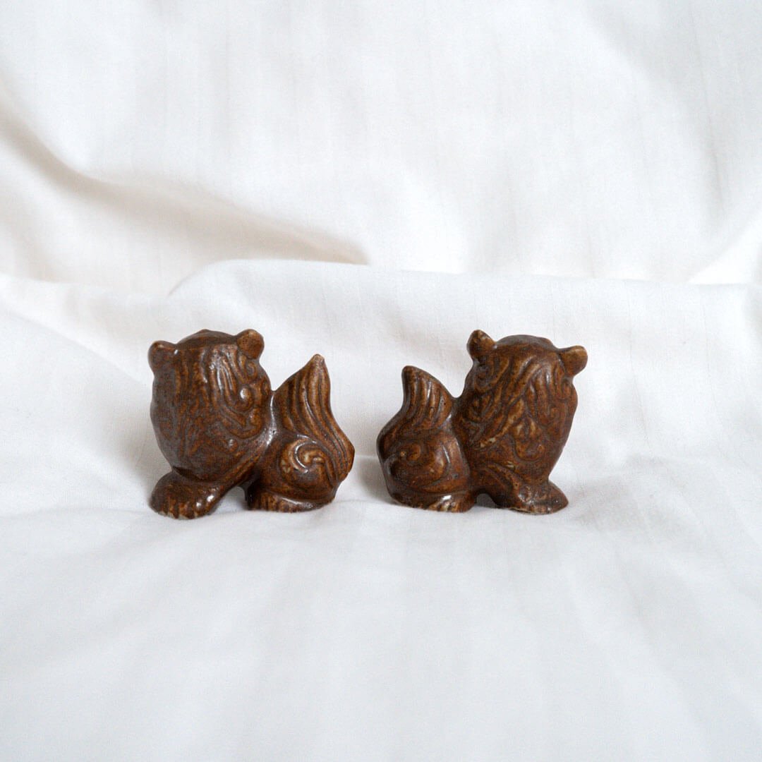 Stone Lion Pair B