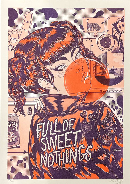 Sweet Nothings Risograph